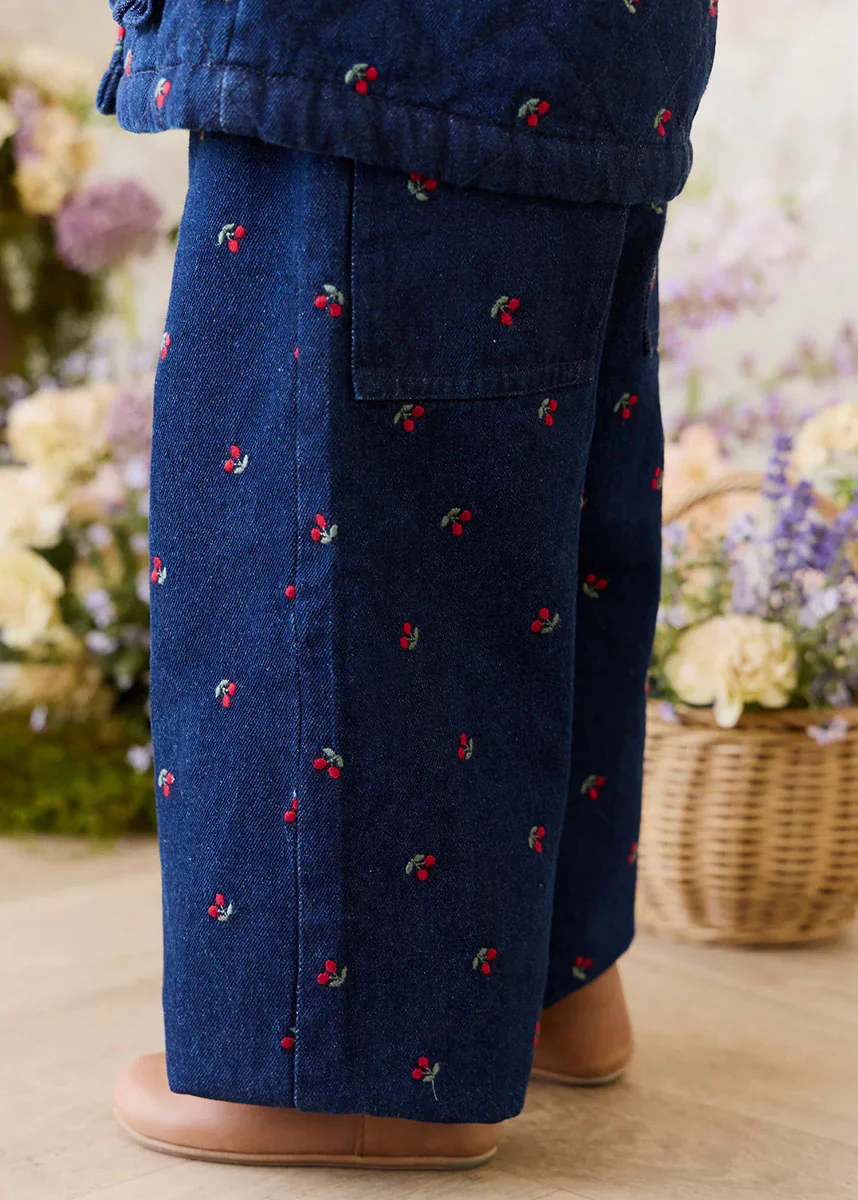 Amandine Pant - Cerise Denim - Image 3
