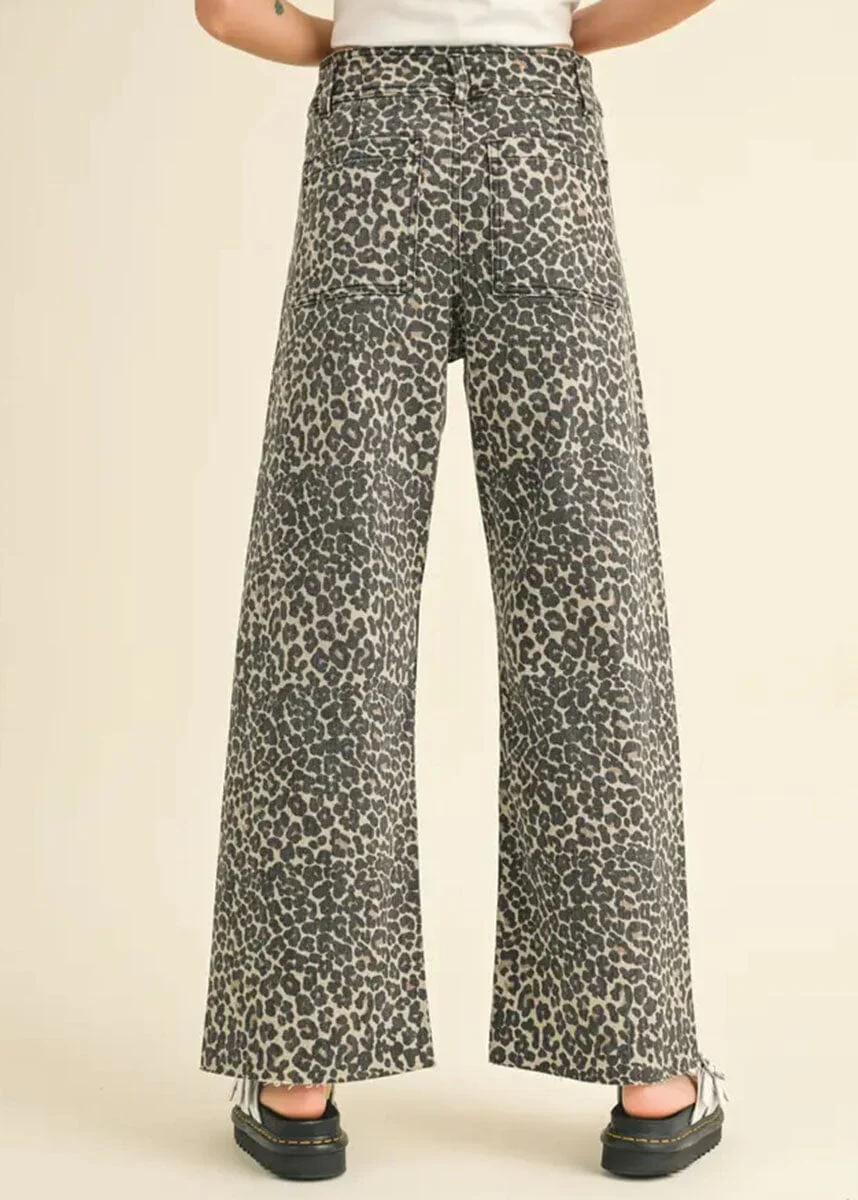 Bernadette Leopard Print Pants - Image 6
