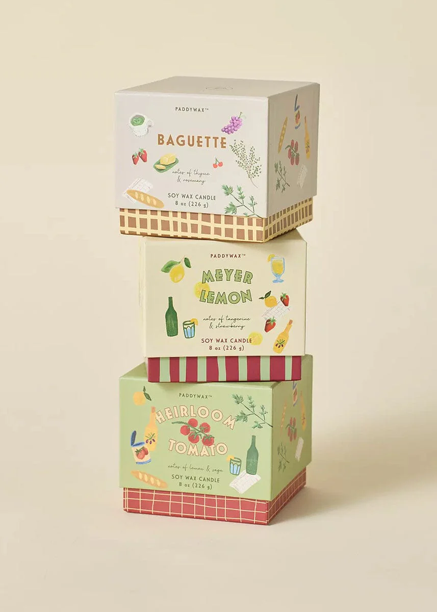 Bistro Baguette Ceramic Candle - Rosemary Thyme - 8oz. - Image 3