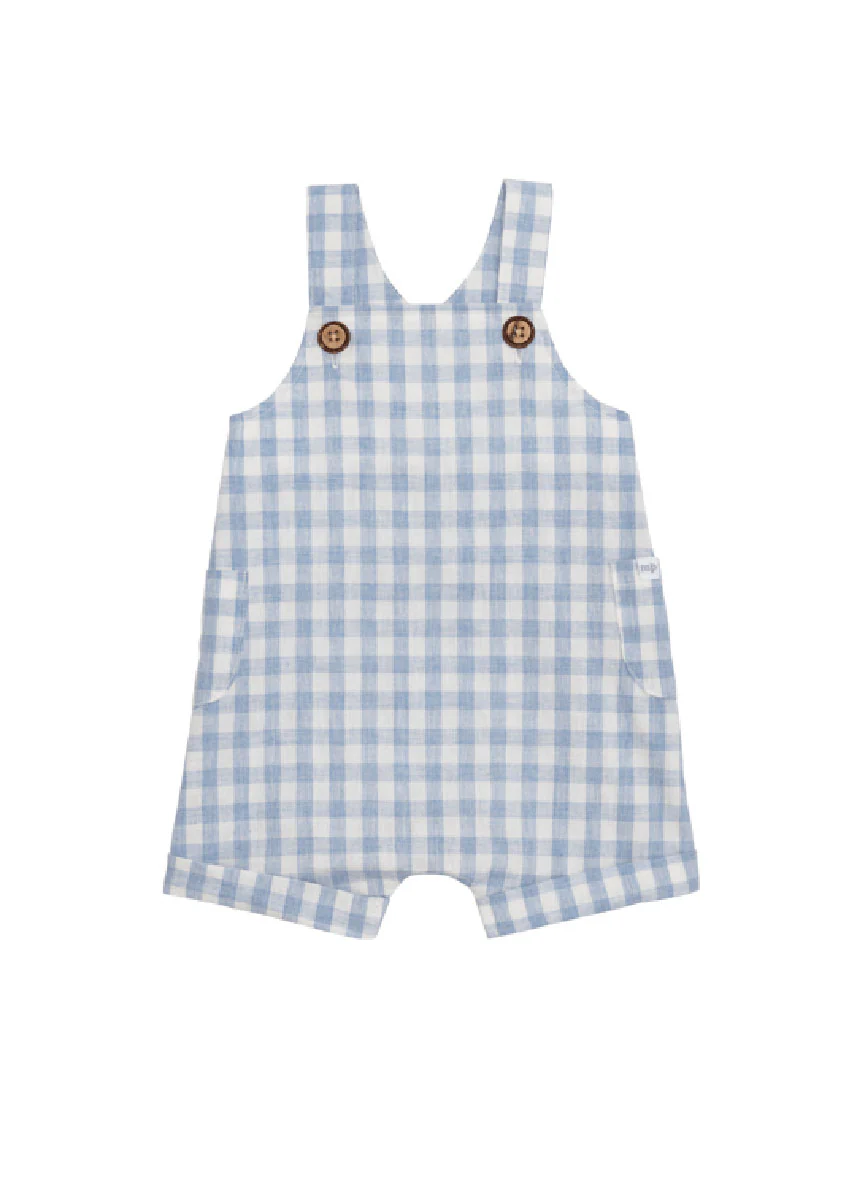 Blue Gingham Shortall