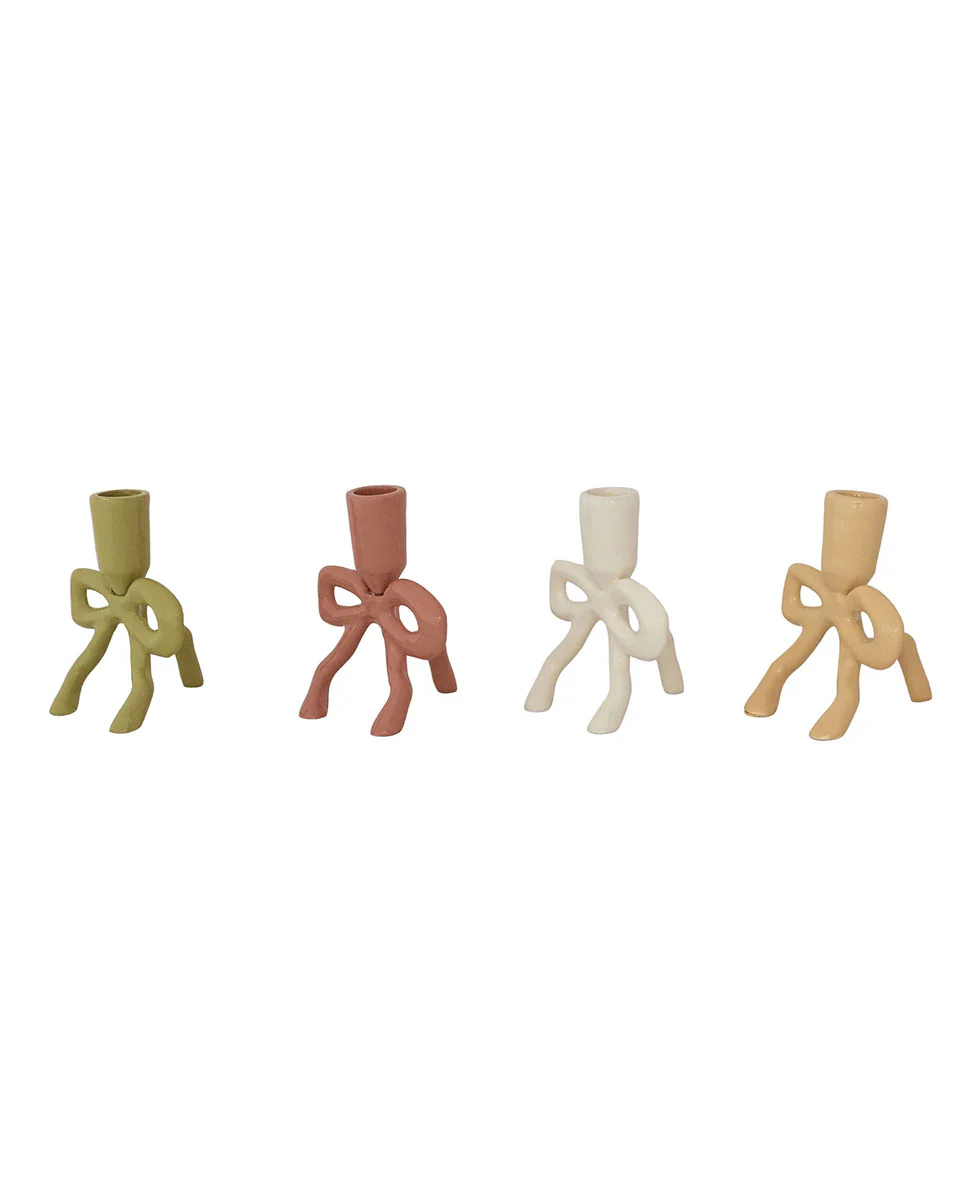 Bow Taper Candle Holder - Image 2
