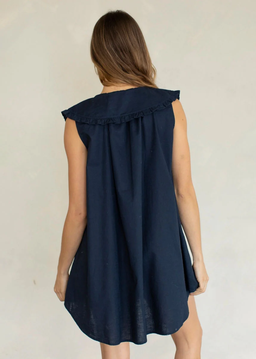 Brenna Mini Dress - Midnight - Image 3