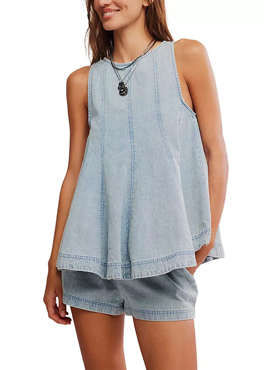 Cassius Denim Set - Bleachout