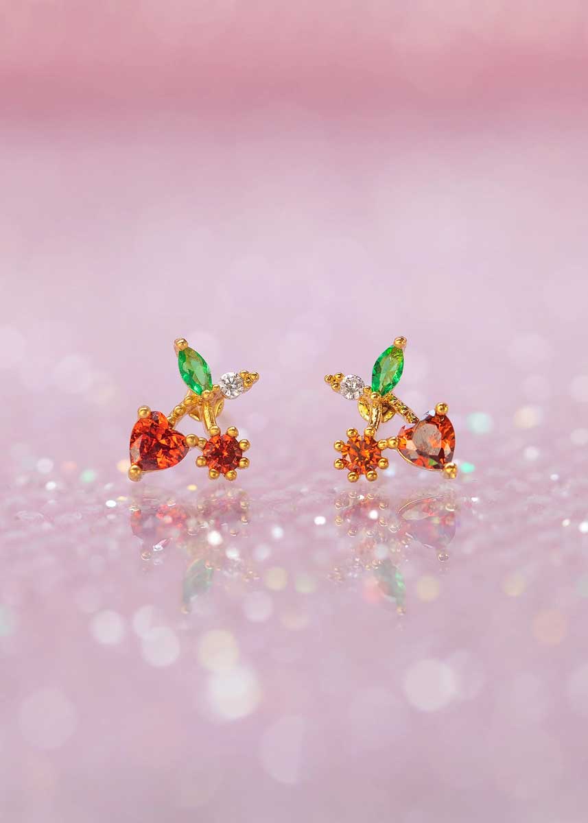 Cherry On Top Studs - Image 3