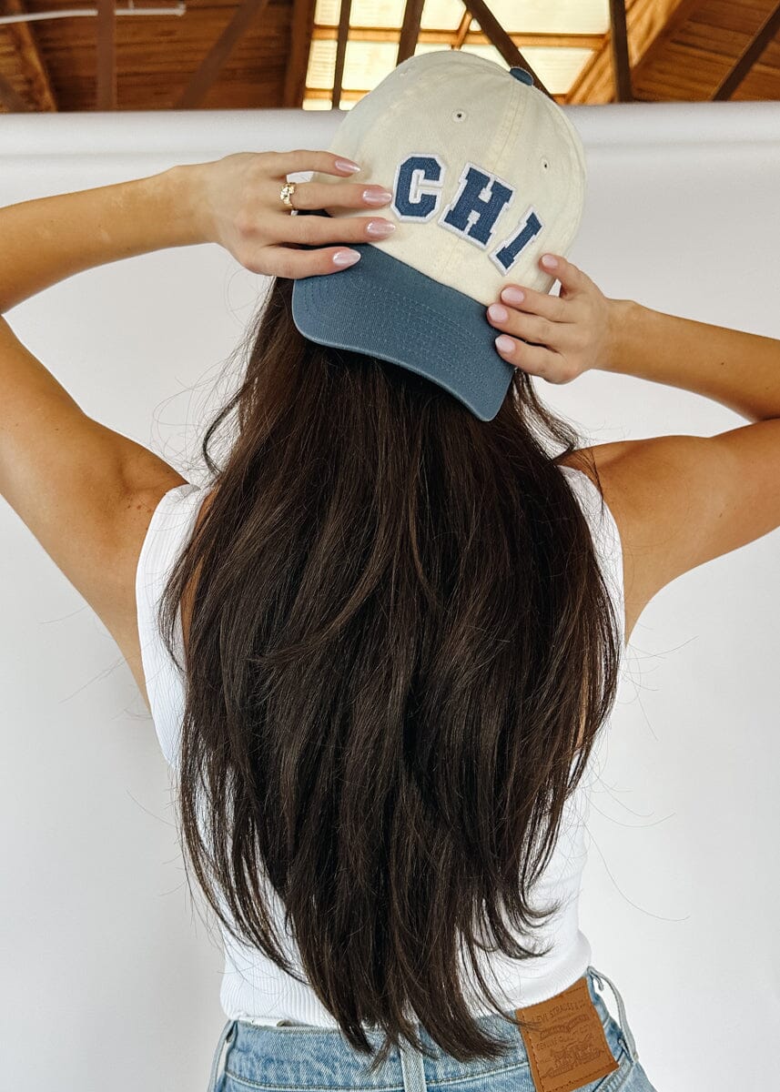 Chi 2-Tone Baseball Cap - Breaker Blue - Image 5
