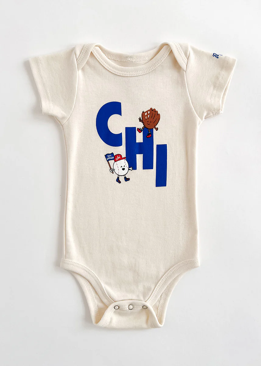 Chi Baseball Game Day Buddies Onesie - Image 2