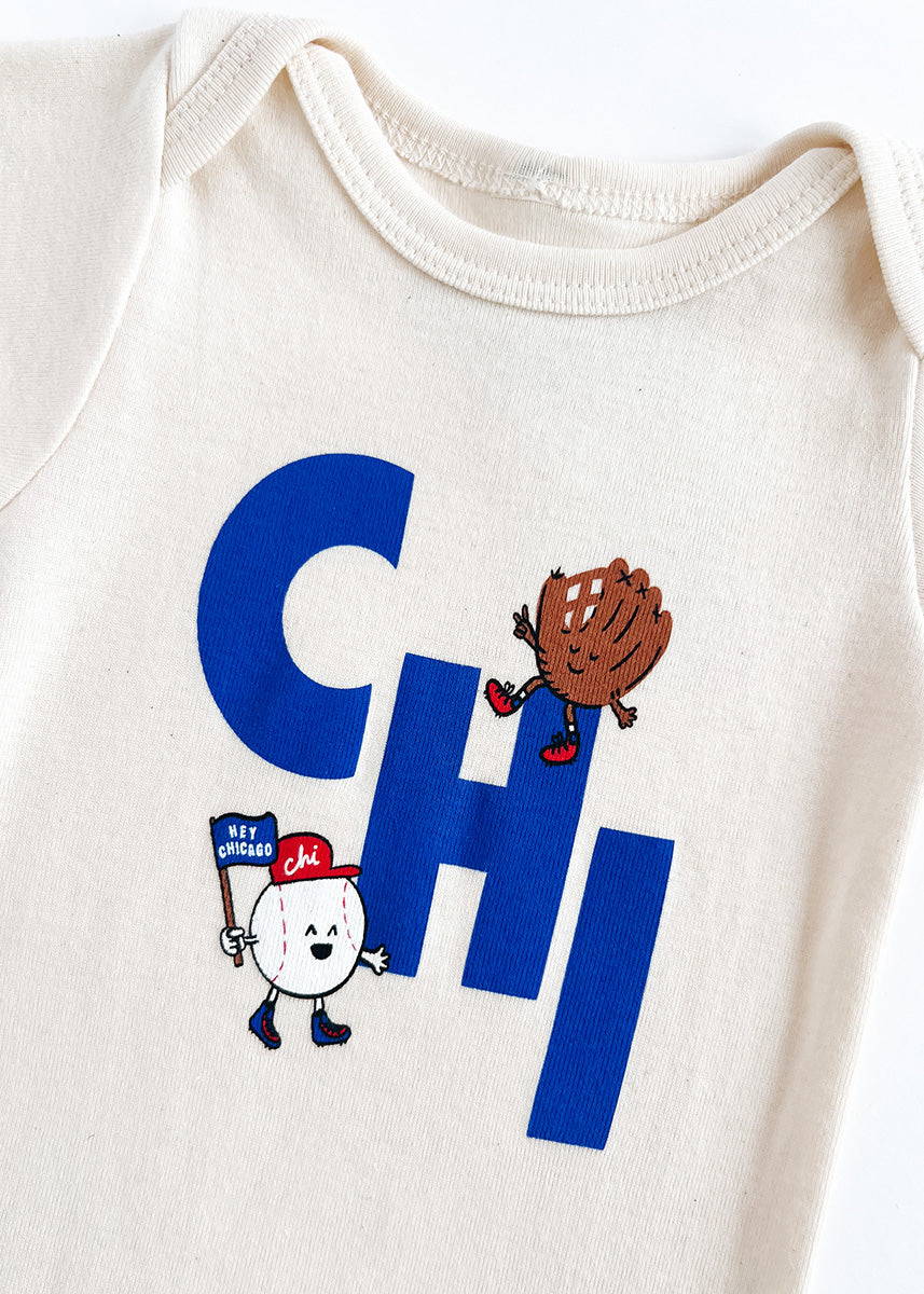 Chi Baseball Game Day Buddies Onesie - Image 3
