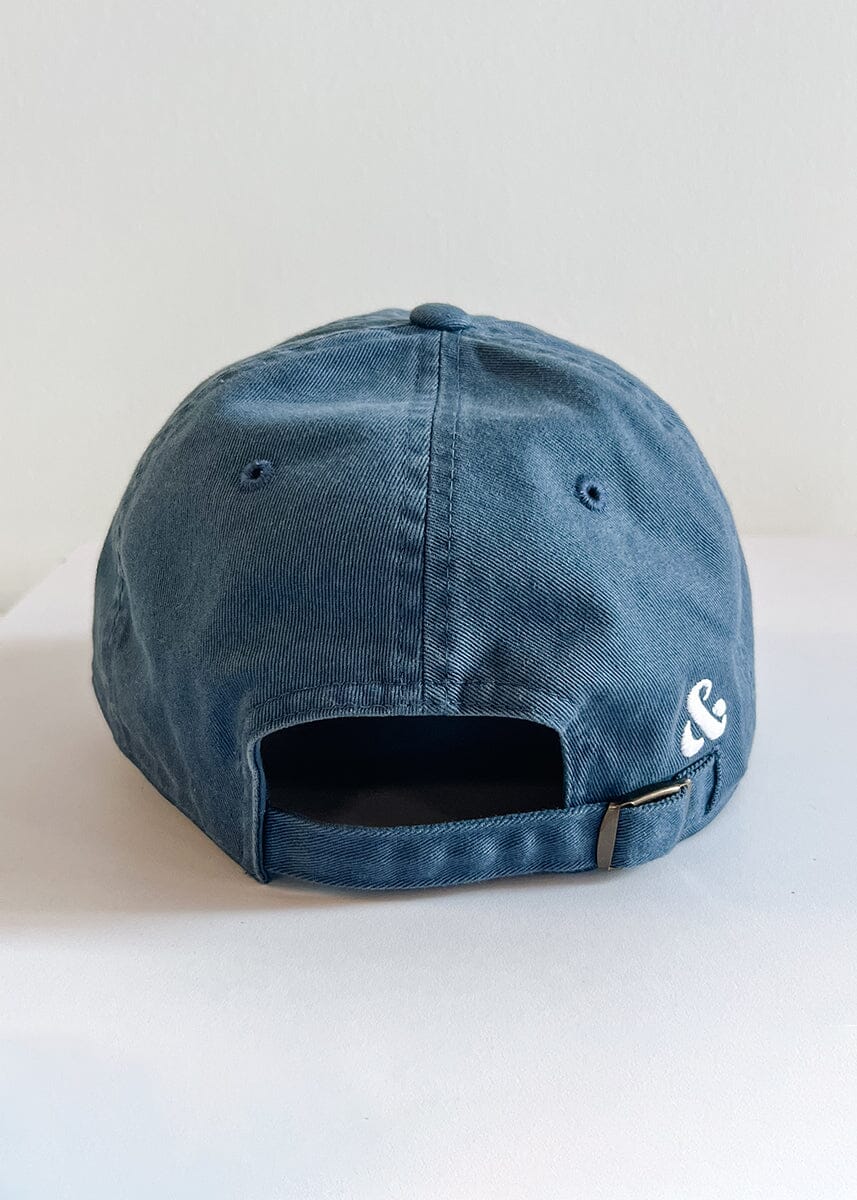 Chi City Cursive Dad Hat - Breaker Blue - Image 4