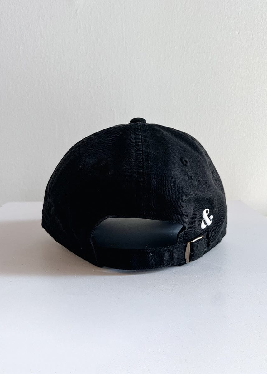 Chi City Cursive Dad Hat - Black - Image 4