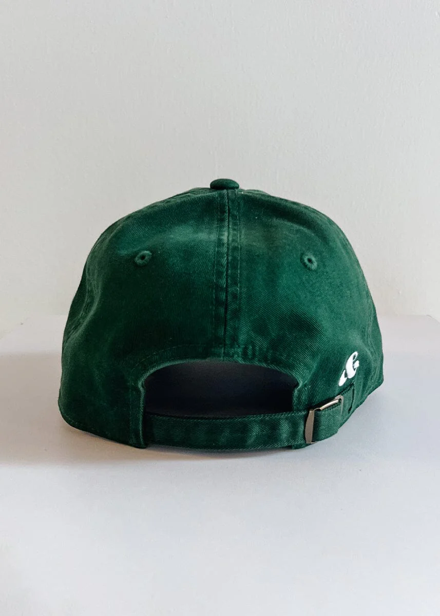 Chi City Cursive Dad Hat - Green - Image 4