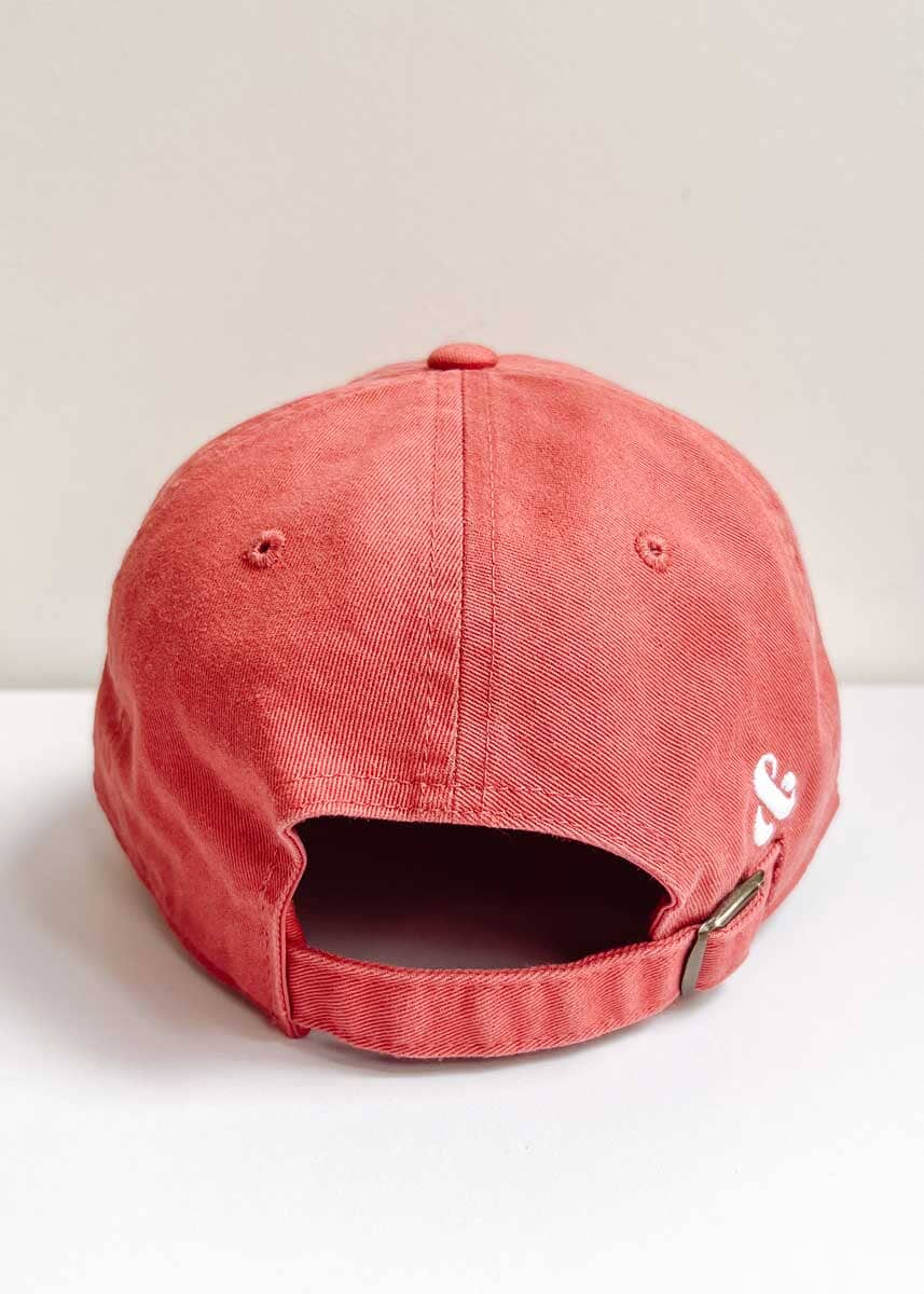 Chi City Dad Hat - Washed Red - Image 4