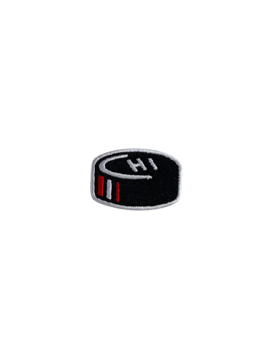 Chi Hockey Puck Patch