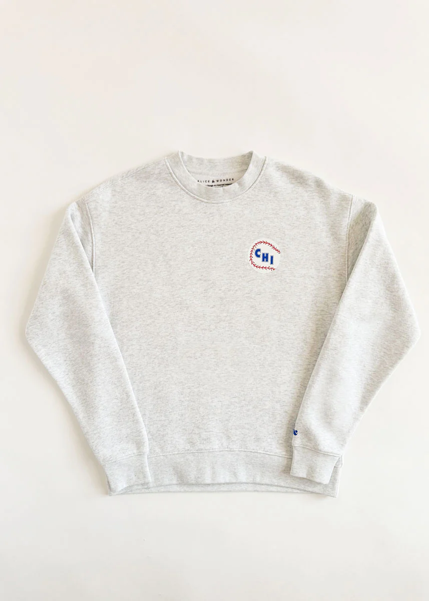 Chicago Baseball Patches Sweatshirt - Image 2