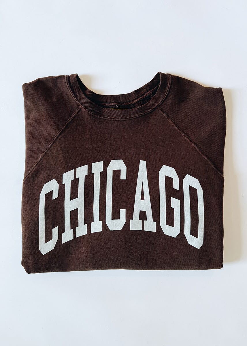 Chicago Classic Crew Sweatshirt - Vintage Chocolate - Image 4