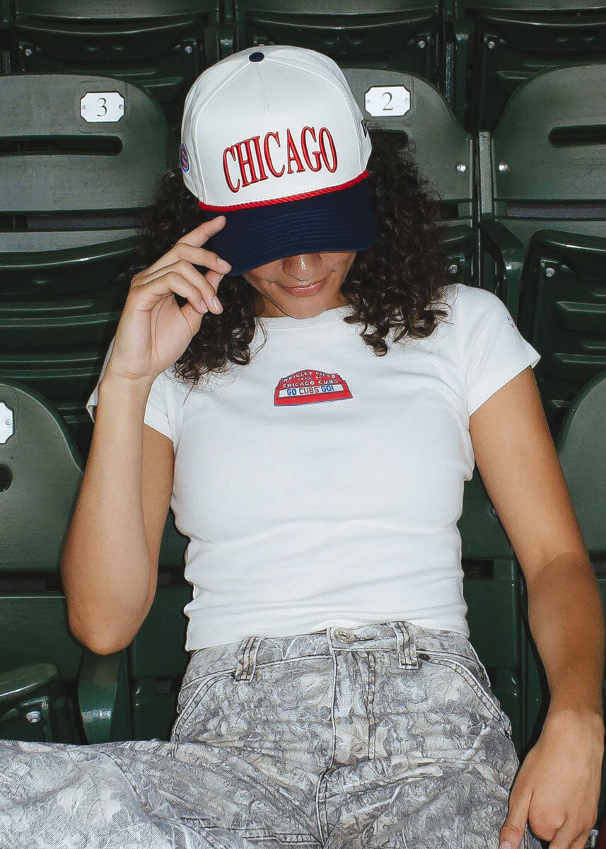 Chicago Cubs Two-Tone Rope Hat - Navy - Image 2