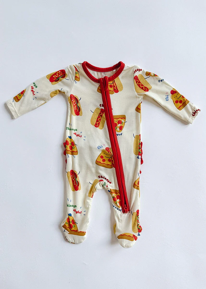 Chicago High Five Ruffle Footie - Image 8
