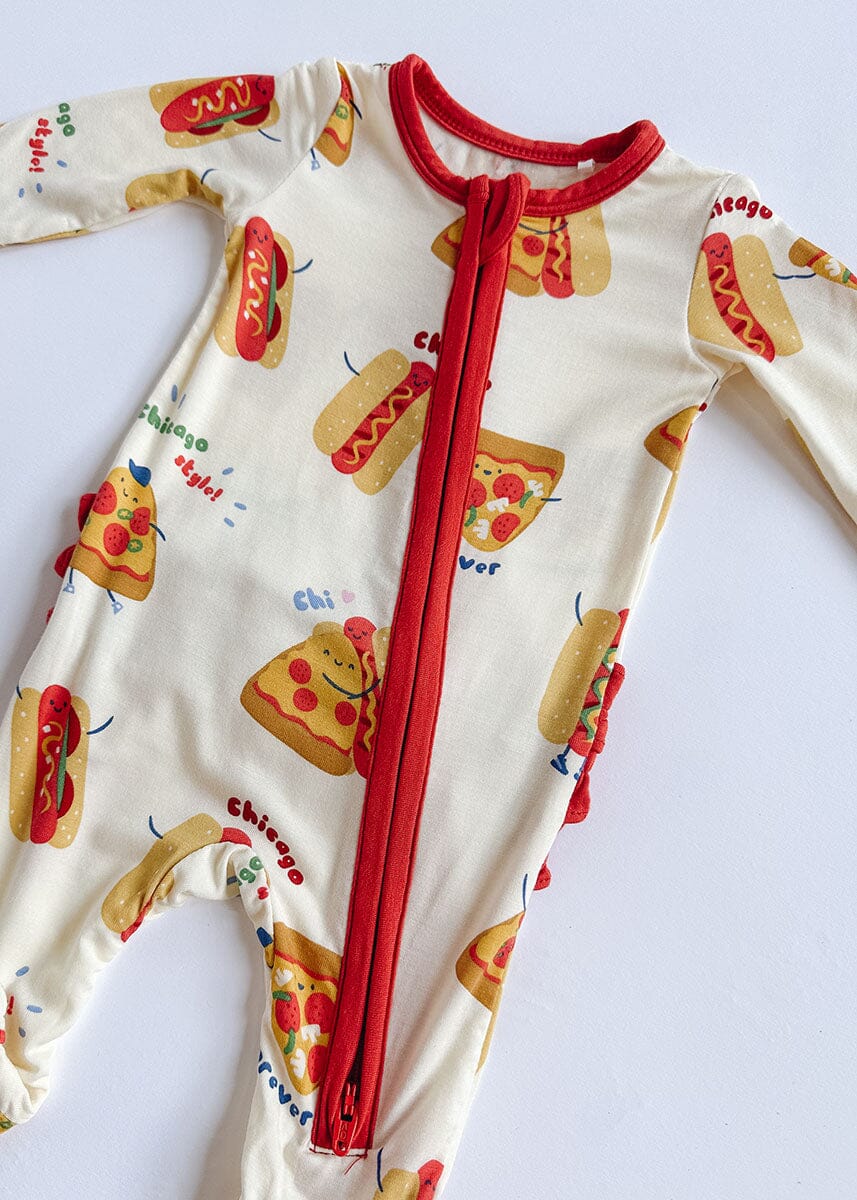 Chicago High Five Ruffle Footie - Image 9