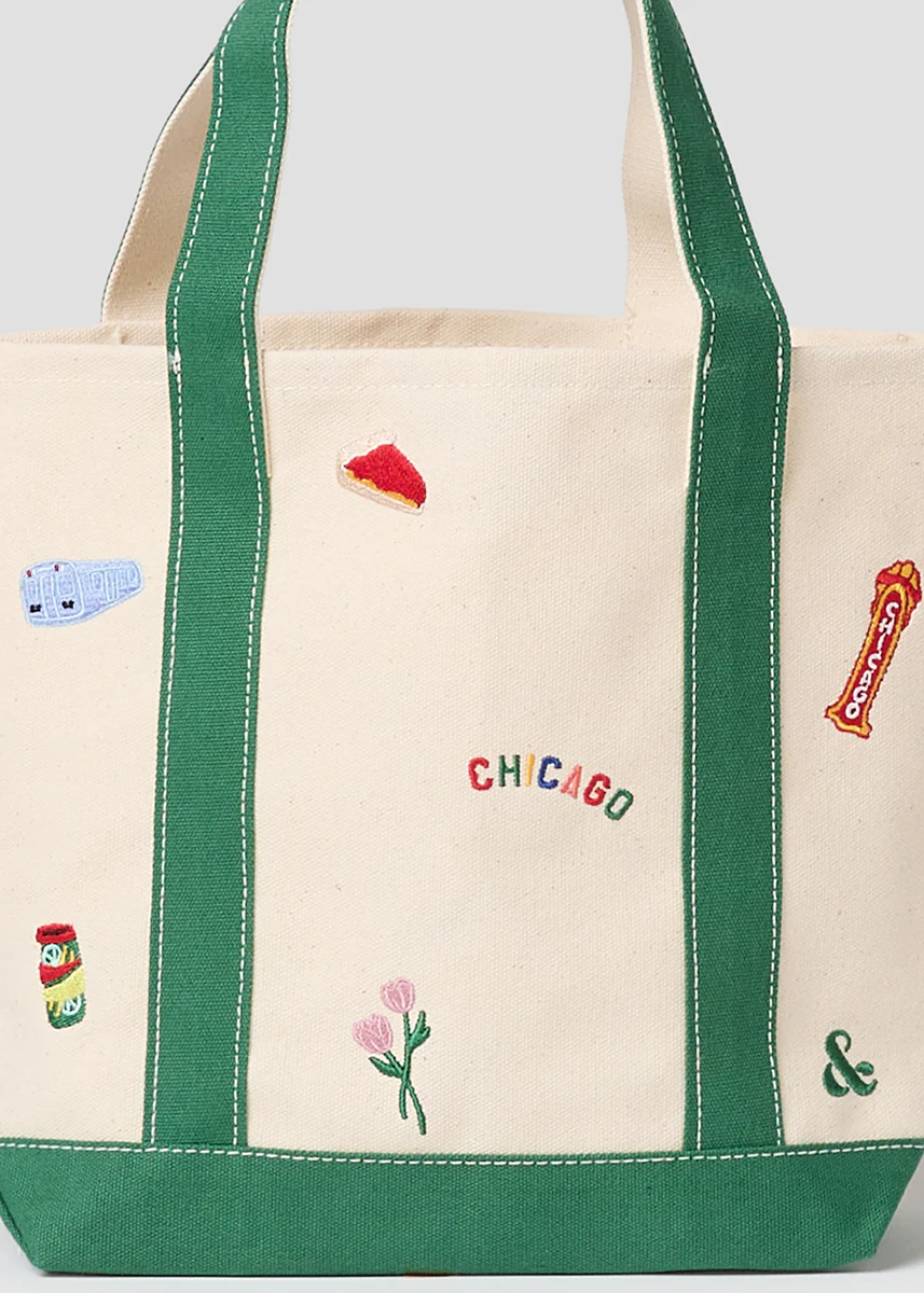 Chicago Icons Small Tote - Image 6