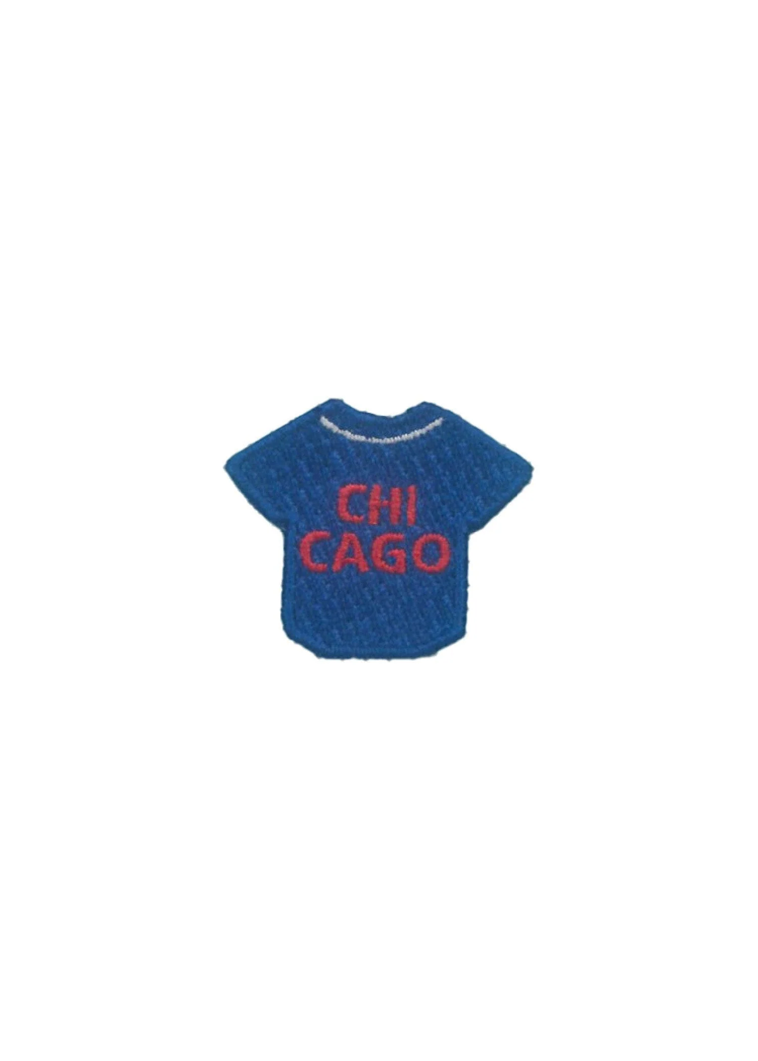 Chicago Jersey Patch - Blue & Red