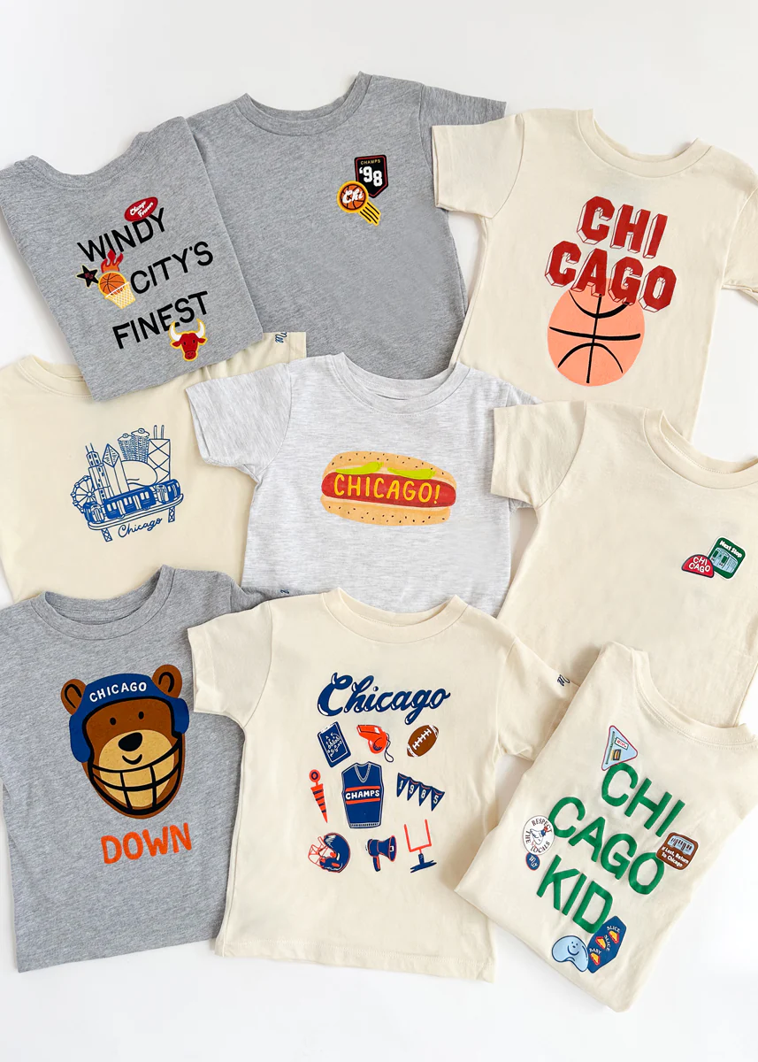 Chicago Kid Patches Toddler Tee - Image 7