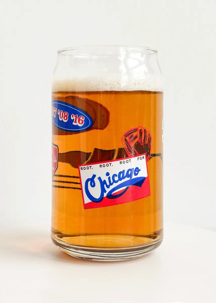 Chicago Patches Can Glass