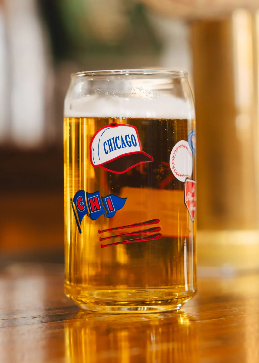 Chicago Patches Can Glass - Image 2