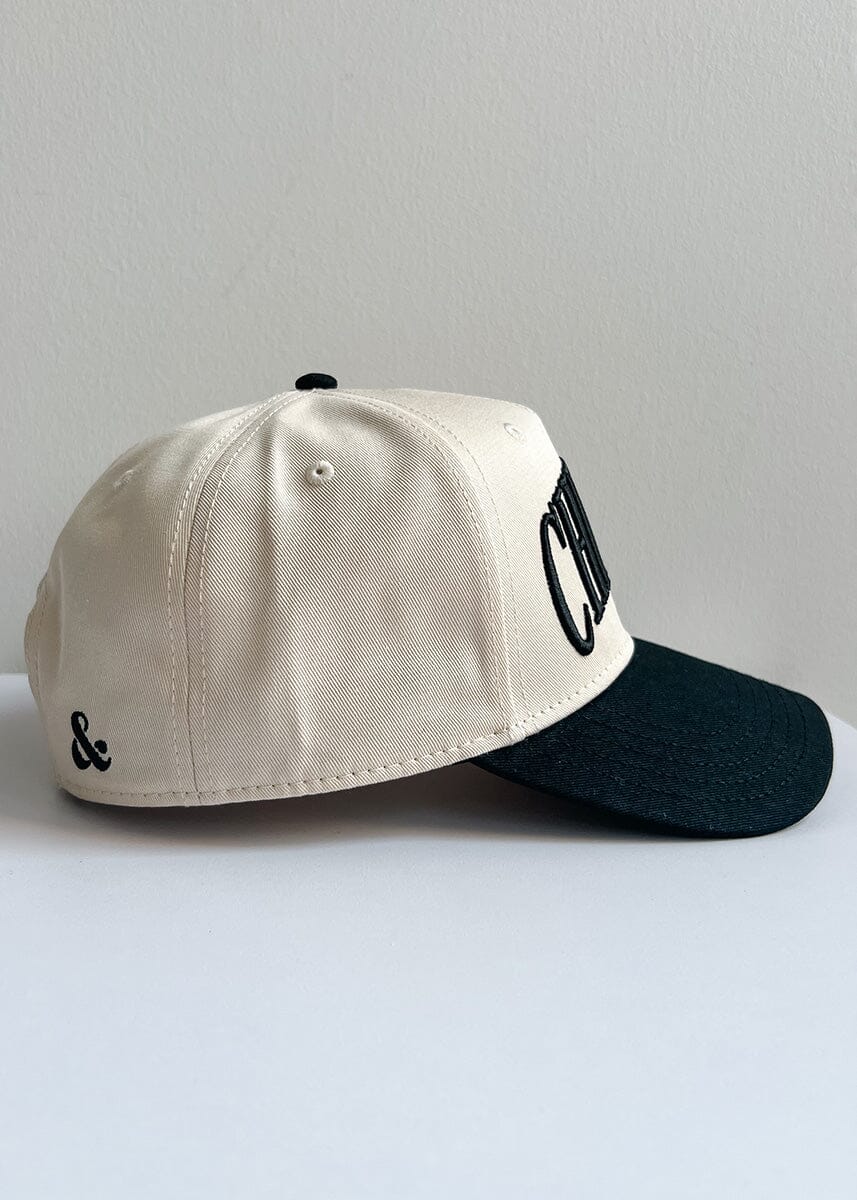 Chicago Puff Baseball Cap - Black - Image 3