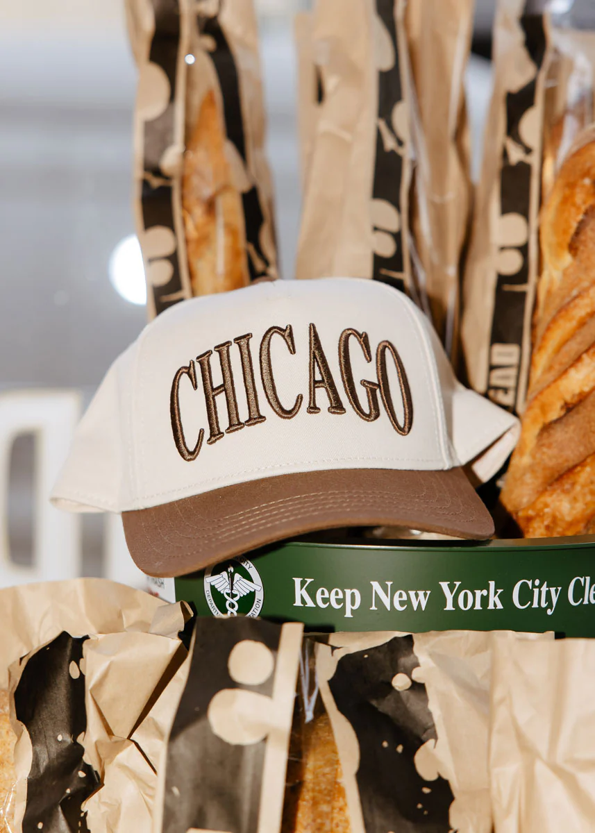 Chicago Puff Baseball Cap - Espresso - Image 3