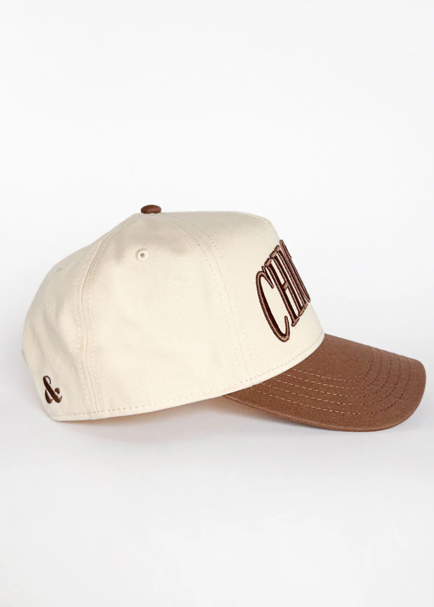 Chicago Puff Baseball Cap - Espresso - Image 4