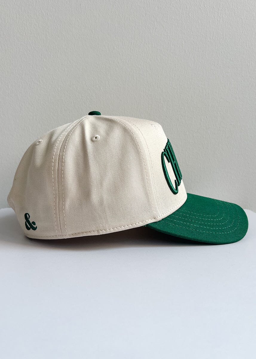 Chicago Puff Baseball Cap - Green - Image 5