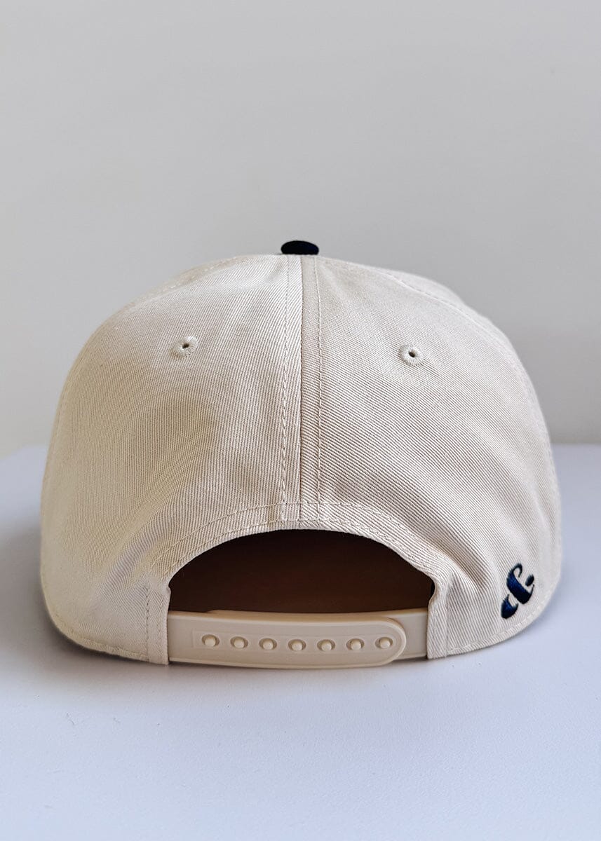 Chicago Puff Baseball Cap - Navy - Image 4