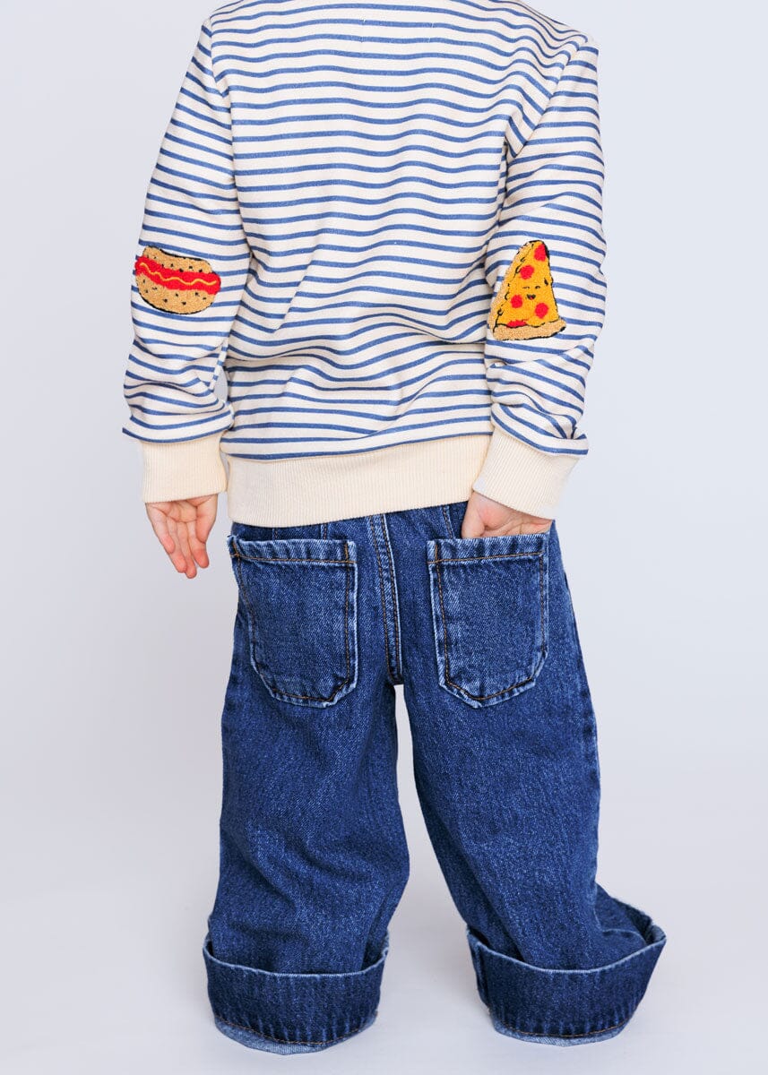 Chicago Striped Patch Sweatshirt - Image 4