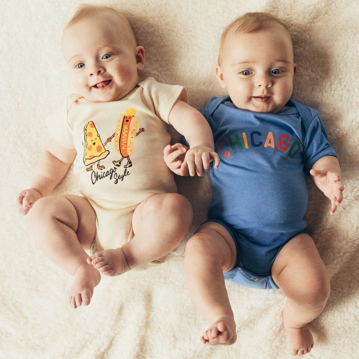 Chicago Style Onesie - Natural - Image 5