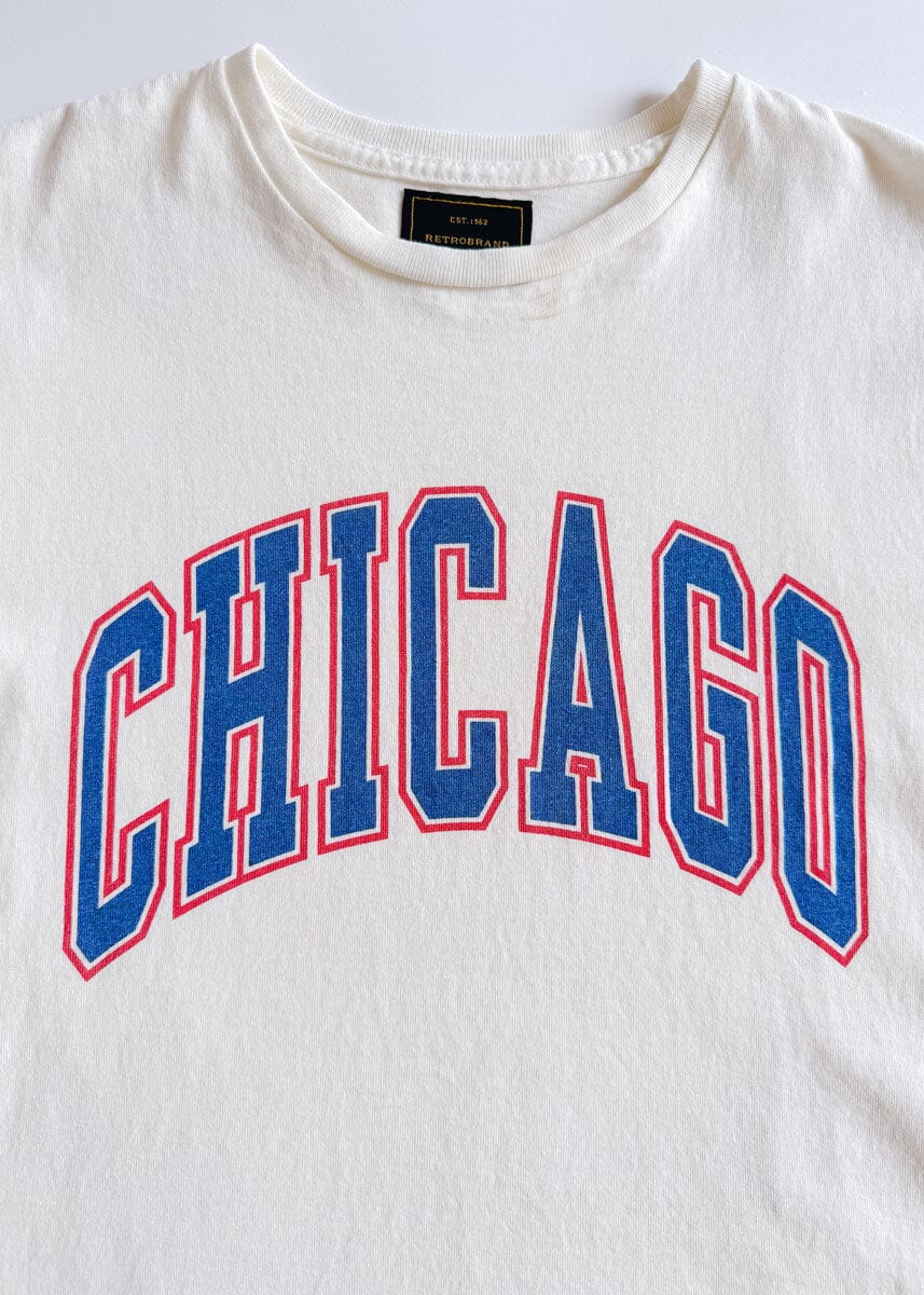 Chicago Varsity Heavyweight Crop Tee - Image 7