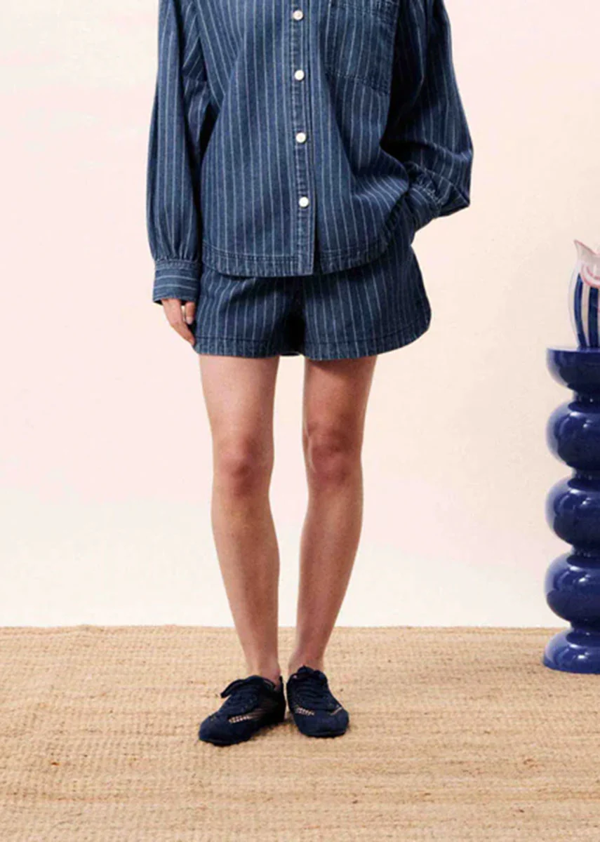 Chicamia Short - Bleu Jean