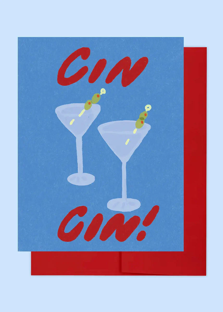 Cin Cin Celebration Card