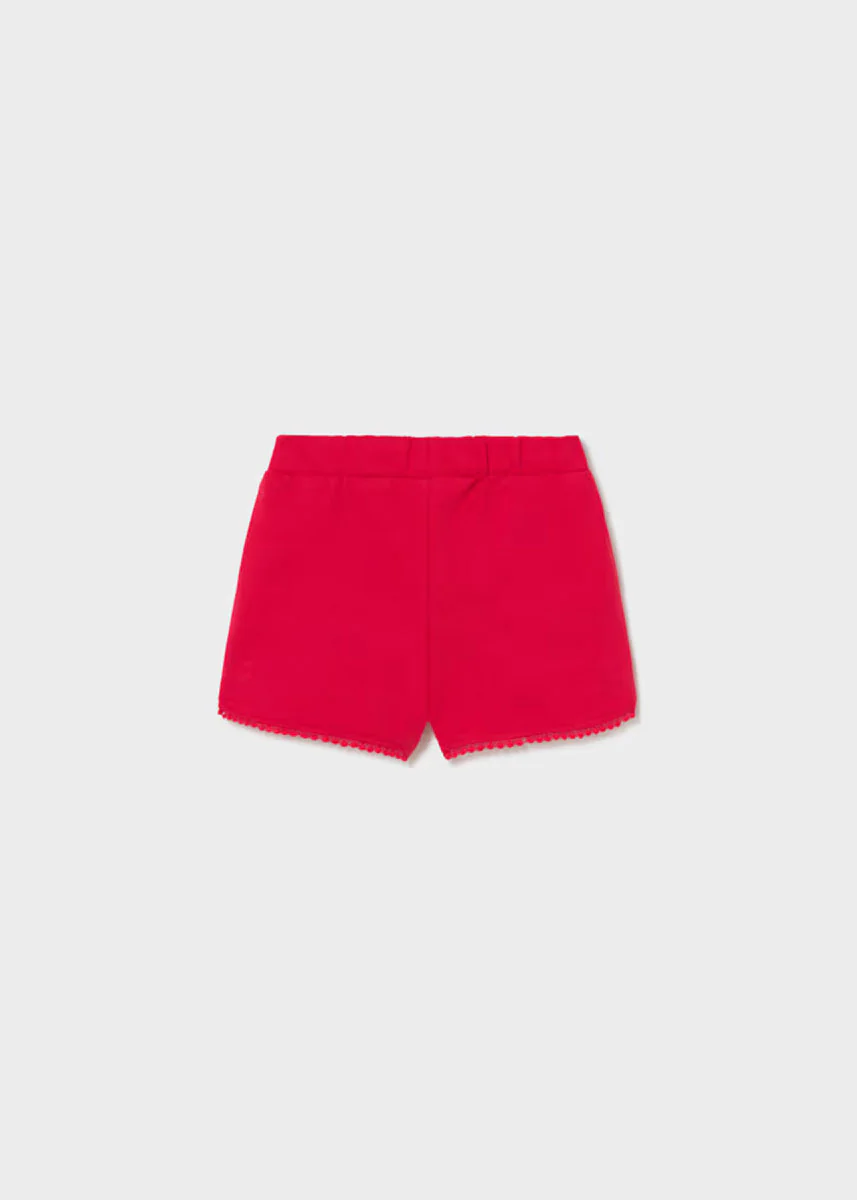 Cora Chenille Shorts - Red - Image 2