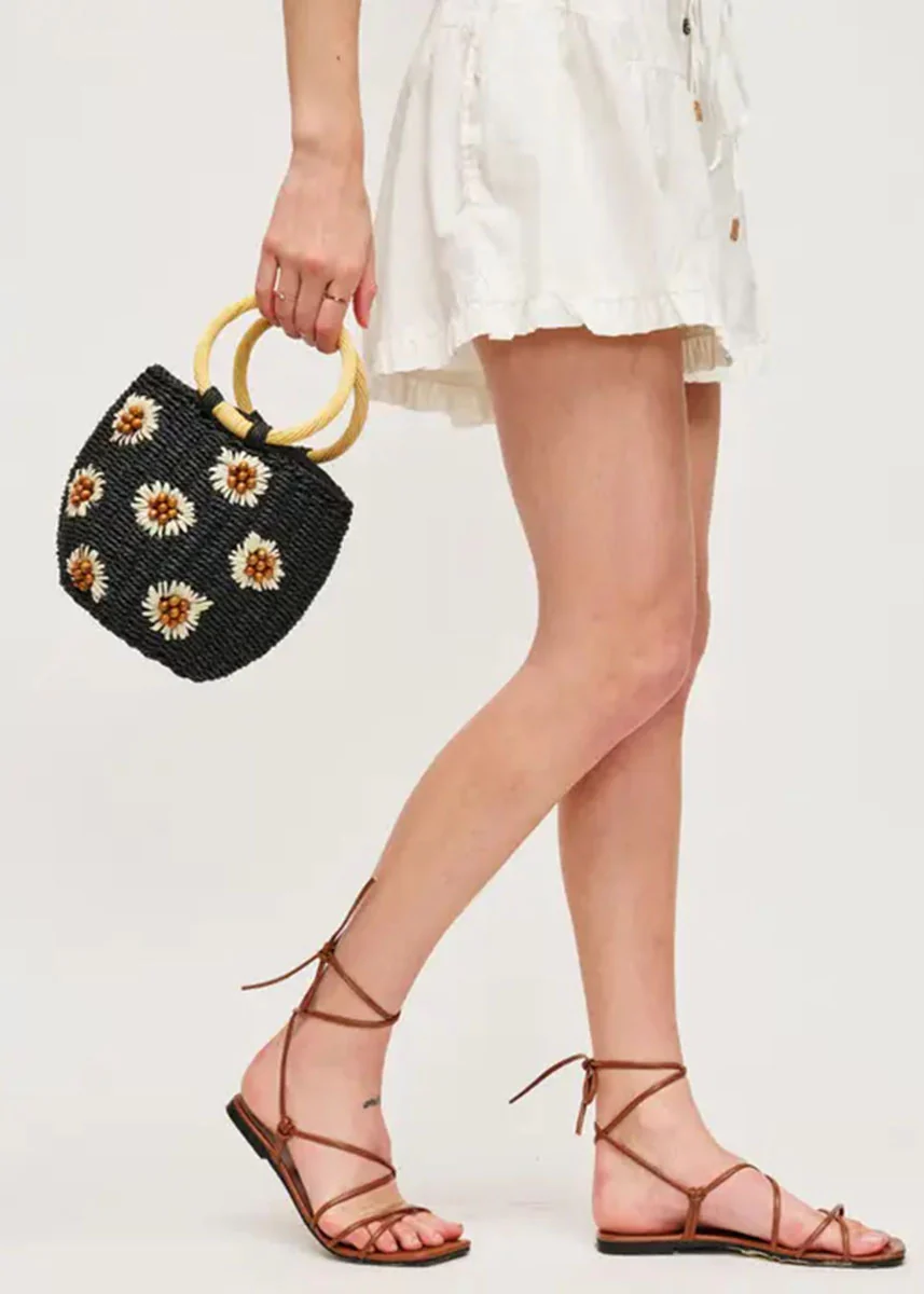 Emaline Satchel - Black - Image 7