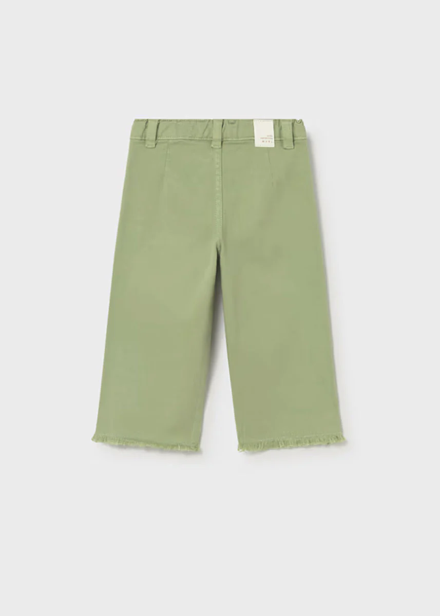 Evie Twill Trousers - Green - Image 2