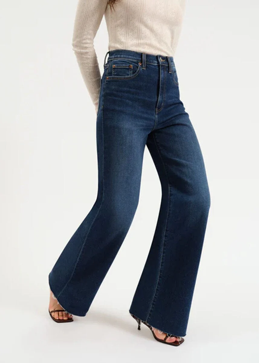 Far Out High-Rise Wide Leg - Waterfall - Image 4