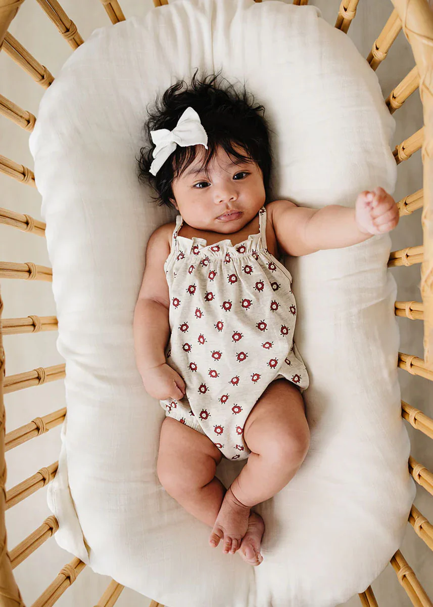 Floral Tank Bubble Romper - Image 2