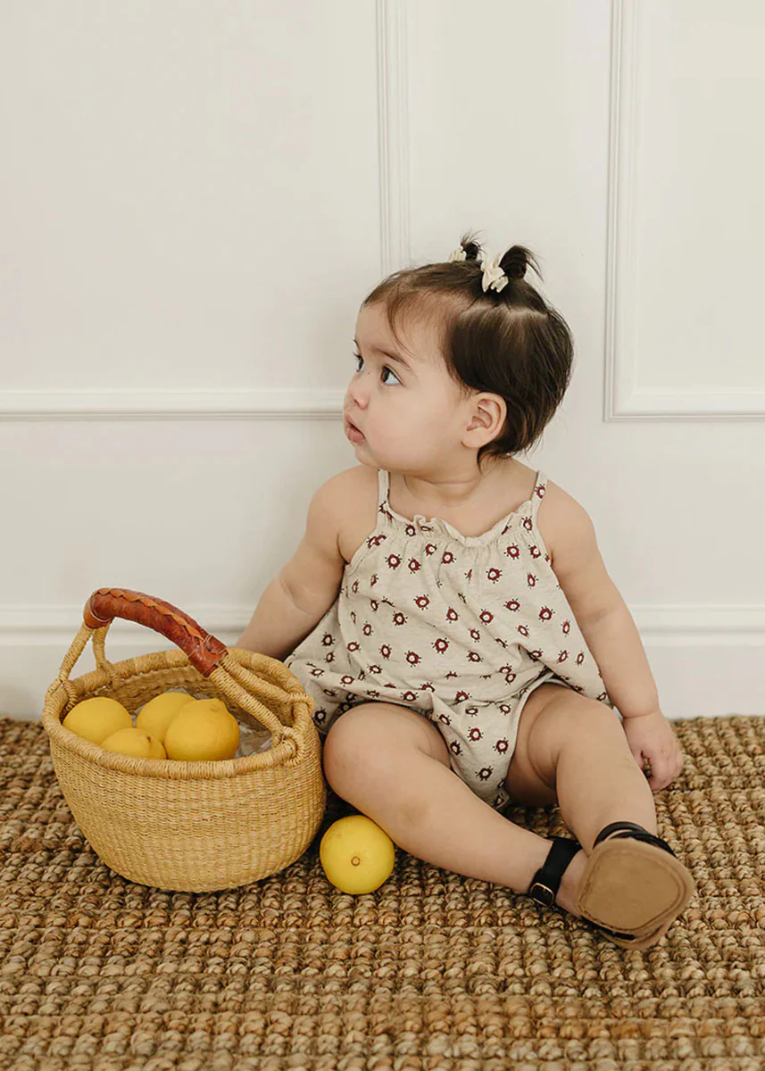 Floral Tank Bubble Romper - Image 3