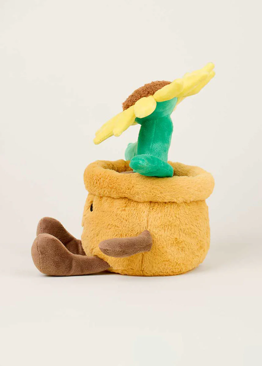 Flower Pot Warmies - Yellow - Image 3