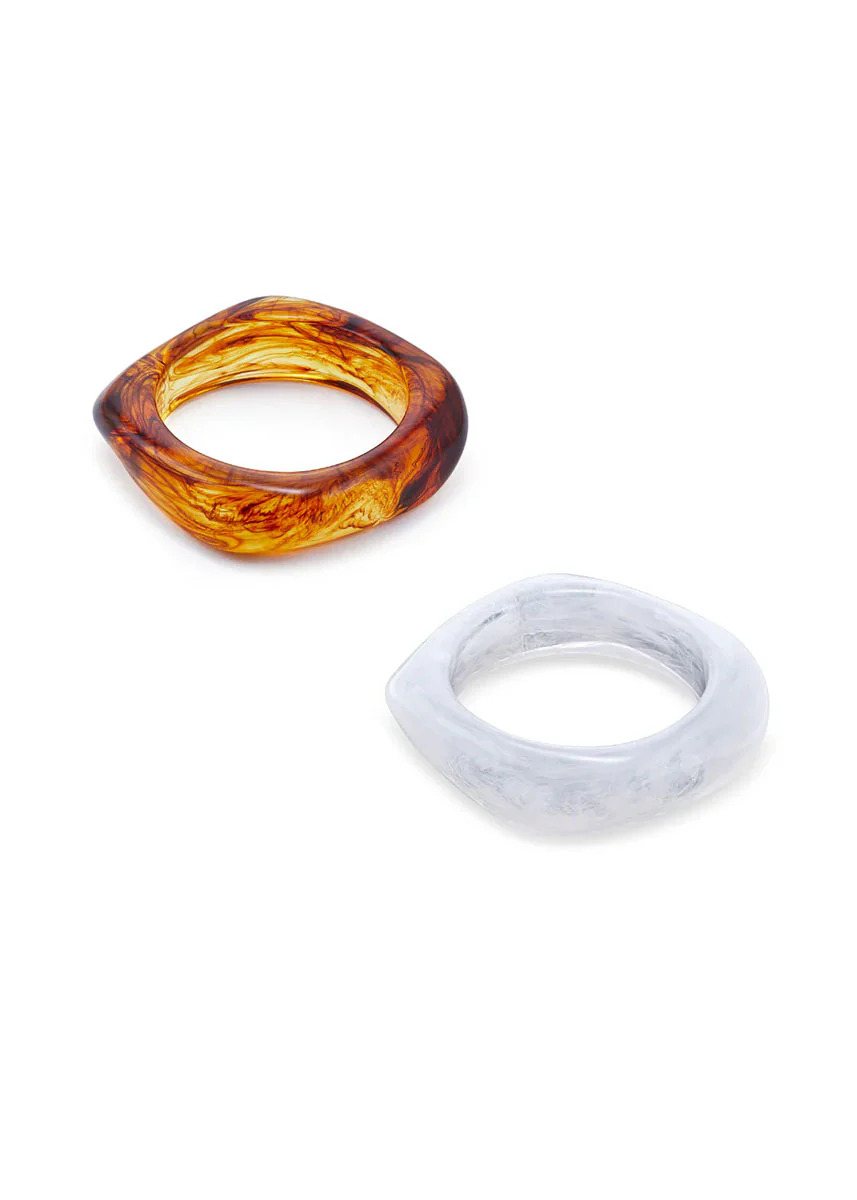 Frame Bangle - Cognac - Image 4