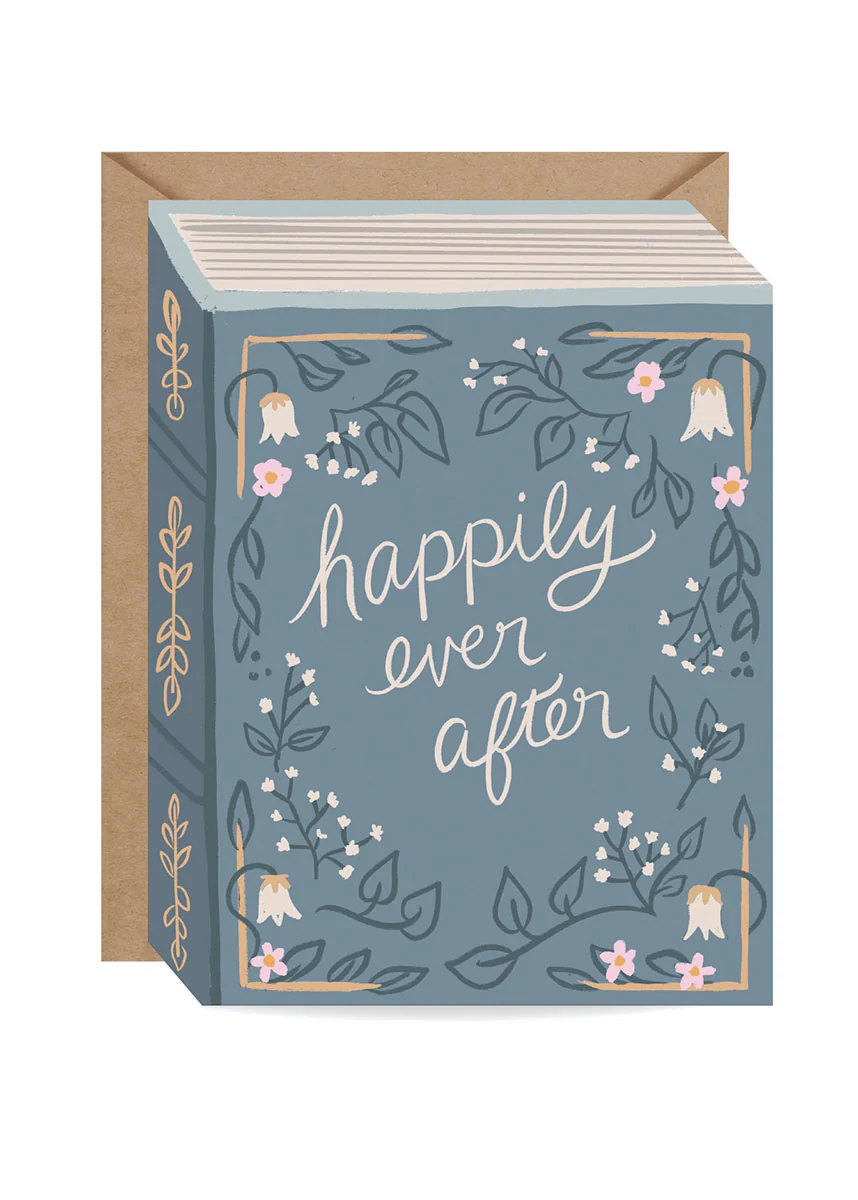 Happily Ever After Wedding Card