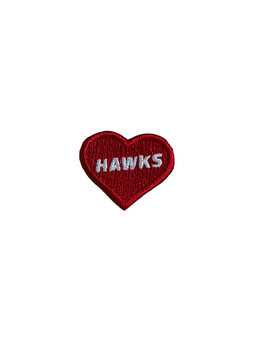 Hawks Heart Patch
