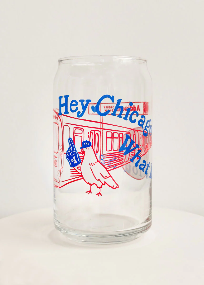 Hey Chicago Can Glass - Image 3