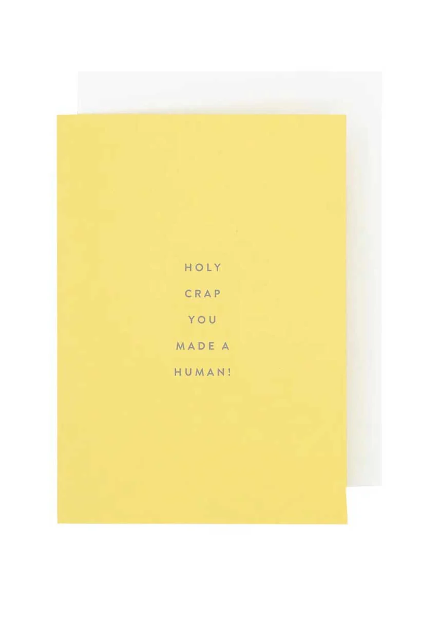Human Baby Petite Card