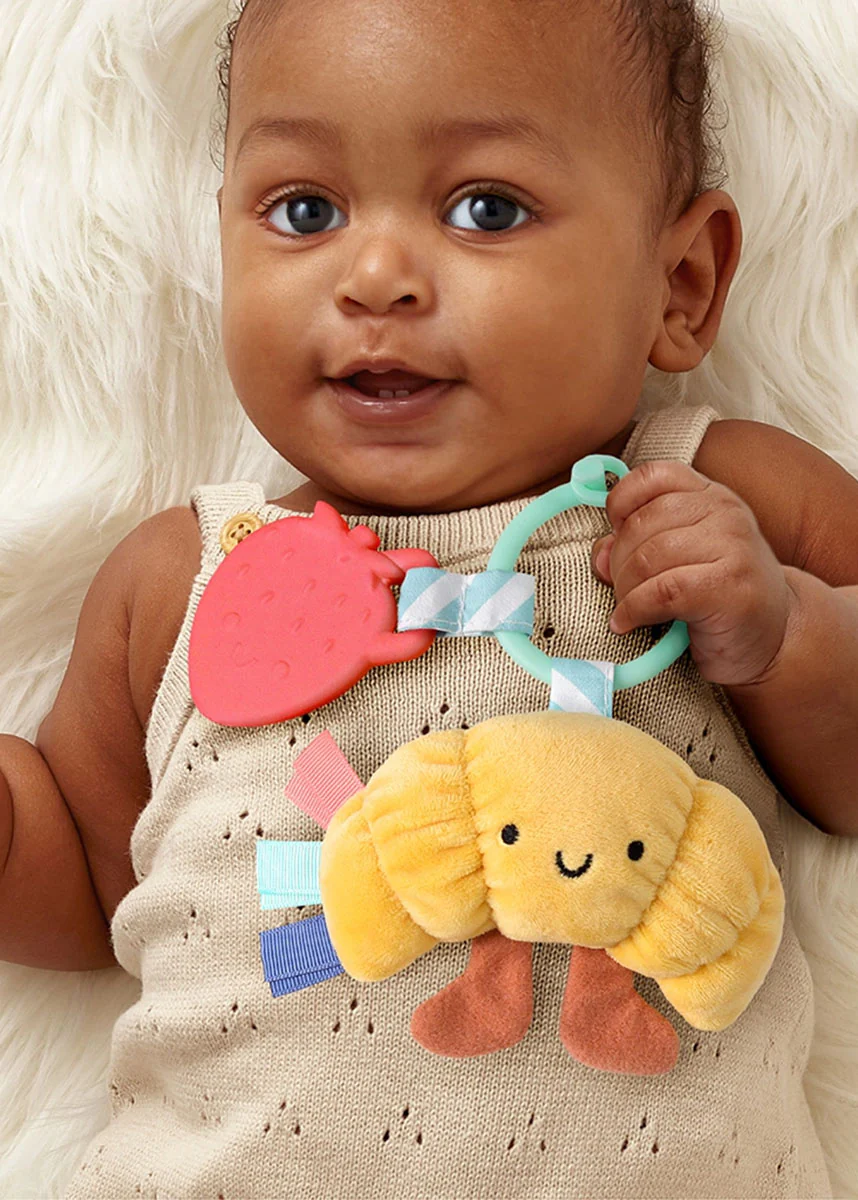 Itzy Pal Infant Toy - Croissant - Image 2