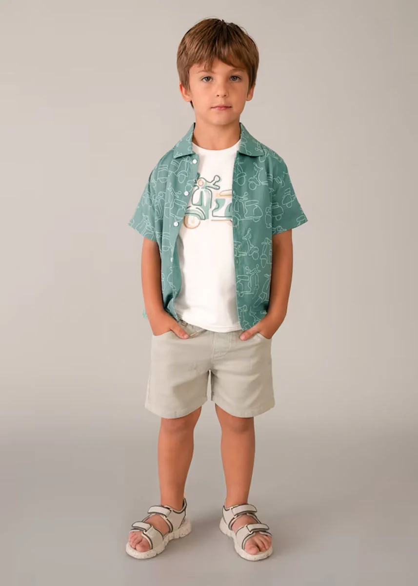John Joe Button Down - Seaweed - Image 5